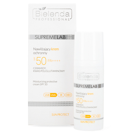 Bielenda Professional SupremeLab Sun Protect Nawilżający Krem Ochronny SPF 50, 50 ml